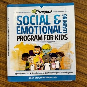 GoStrengths! Social & Emotional Learning Program for Kids Workbook & DVD Program